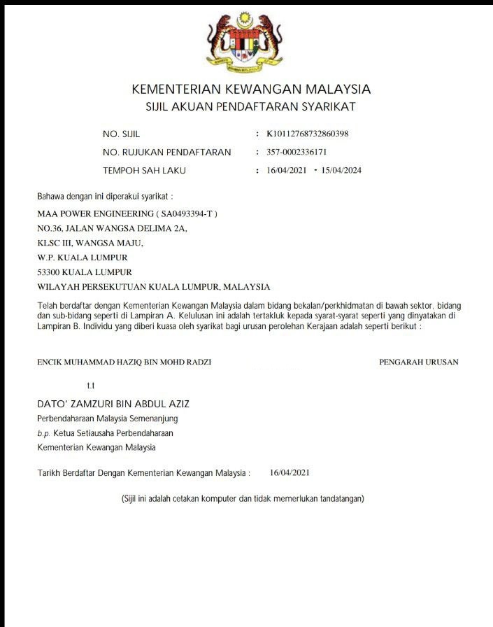 Pendaftaran Syarikat